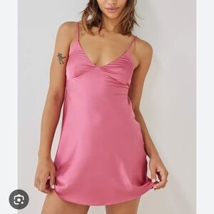 Wild Lovers Pink Slip Dress NWOT